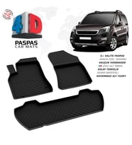 Drs Tuning Peugeot Partner Tepee 4D Araca Özel Havuzlu Kauçuk Paspas 2008-2018 110 HP