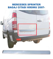 Mercedes Sprinter Bagaj Çıtası Kromu Nikelajı 2007