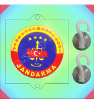 JANDARMA VANTUZLU ARAÇ STİKIRI