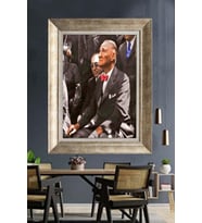 Gümüş Çerçeveli Atatürk Tablo za371