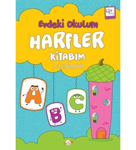 Evdeki Okulum Harfler Kitabım 4+Yaş