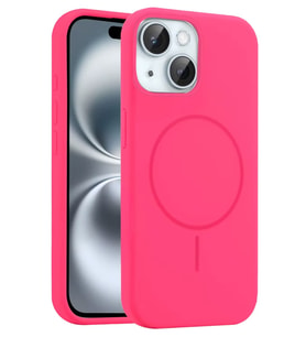 Joko Apple iPhone 15 Kılıf Jully Magsafe Kapak - Pembe