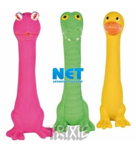 Trixie köpek oyuncağı , latex uzun oyuncak 18cm