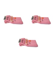 Plastik Çatal Pembe Renkli Lüx Parti Piknik Davet Doğum Günü Çatalı - 18 Cm. - 25 Adetlik 3 Paket