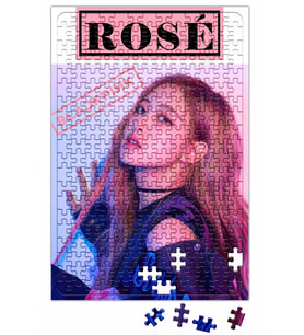 Blackpink Rose Puzzle 240 Parça Yapboz