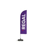 Regal Yelken Bayrak Mor