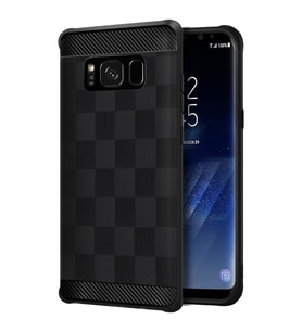 Buff Galaxy S8 Plus ile Uyumlu Black Armor Kılıf