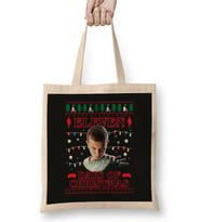 Stranger Things Eleven Days Of Christmas Knit Bez Çanta Uzun Saplı