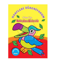 Harfleri Öğreniyorum A'dan Z'ye Noktaları Birleştir Parıltı Yayınları