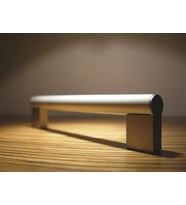 Aluminyum Uzun Kulp Çekmece Kapak Kulpu (2 Adet) 160 MM (Gri)