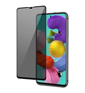 Logis POCO X3 Tam Kaplayan Hayalet Ekran Koruyucu  Cam (Siyah)