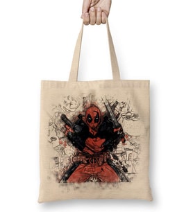 Deadpool Marvel Franciss Bez Çanta Uzun Saplı