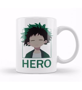 My Hero Academia Deku Hero Kupa Bardak Porselen