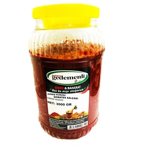 GÜNEŞ KURUSU EV TİPİ DOMATES SALÇASI 3KG