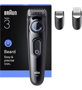 Braun Sakal Düzeltici Series 3, +3 Aksesuar, 40 Uzunluk, Keskin Bıçak, Bt3520