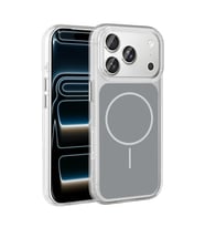 Apple iPhone 17 Pro Kılıf Metal Buton Tasarımlı Zore İkonik Sert Silikon Kapak