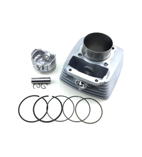 Silindir Piston Komple Q62.5 13 Perno Gri-Cg150