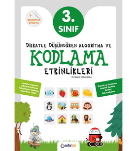 Sıfırbir Yayınları 3.Sınıf Kodlama Ve Algoritma Etkinlikleri