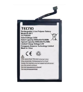 Tkgz Tecno Spark 6 GO 2022 Uyumlu Pil Sıfır - Servis