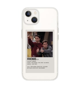 Iphone 14 PLUS Uyumlu Friends Tasarımlı Şeffaf Telefon Kılıfı