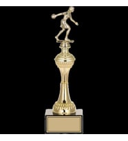 ODAK KUPA - Figürlü Kupalar - Bowling Kadın Figürlü Kupalar FG-029 B - 34 cm
