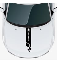 Hyundai İ30 İçin Uyumlu Aksesuar Oto Kaput Şerit Sticker