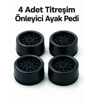 4'lü Set Çamaşır Makinesi Titreşim Önleyici Ped