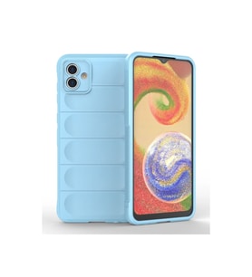 Samsung Galaxy A04 Kılıf Optimum Silikon - Sky Blue