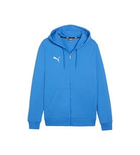 Puma Teamgoal Casuals Hooded Erkek Futbol Ceketi 65859502 Mavi