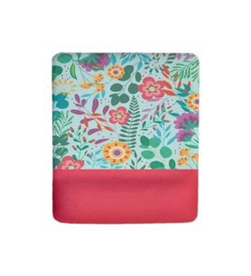 Çiçekler Bilek Destekli Mouse Pad