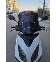 MOTOCAM Yamaha Xenter 150 Ön Cam 2013-2016 Model 40cm Siyah Renkli 4mm