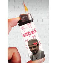 Kaplamalı Gazlı Çakmak, Şık ve Dayanıklı Tasarım, Pratik Kullanım