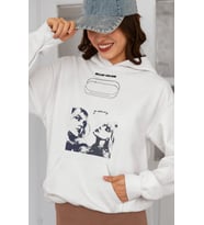 Billie Eilish Baskılı Unisex Oversize Şarkıcı Hoodie