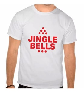 Jingle Bells Tişört (Beyaz)