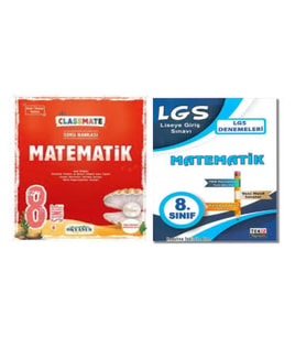 8. Sınıf Classmate Matematik Soru Bankası Ve LGS Matematik Denemeleri