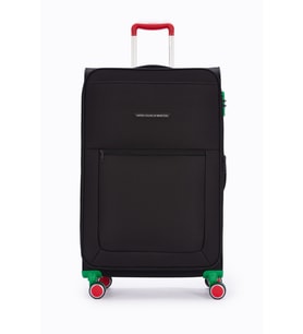 United Colors Of Benetton Ultra Light Kumaş Büyük Boy Valiz Siyah BNT2800