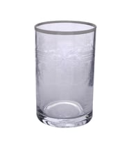 Decorium Kahve Yanı Su Bardağı 6lı Tumbler Elit 02 Platin