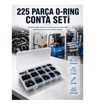 Mey İthalat® 18 Ölçü O-Ring Conta Seti Otomotiv, Tesisat ve Hidrolik İçin Kauçuk Conta Kiti