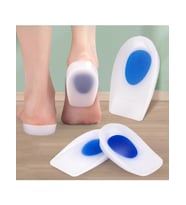 Topuk Silikonu Mavi Beyaz Küçük Boy Kadın (5343)
