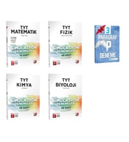 TYT Matematik Fizik Kimya ve Biyoloji Simülasyon Deneme