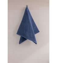 ThermaCotton El  Yüz  Spor Havlusu – %100 Pamuklu Solmaz Renk 40x70 Cm Lacivert