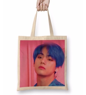 BTS V Person Bez Çanta Uzun Saplı