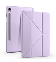 Galaxy Tab S10 Lite Tablet Kılıf Kalem Bölmeli Standlı Lüx Smart Cover (Lila)