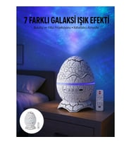 Mey İthalat® Gece Lambası Yumurta Işık Speaker Yeni Nesil Dinozor Yumurtası Görünümlü