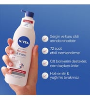 Men Erkek Deep Dimension Duş Jeli 500Ml Repair&Care Nemlendirici Vücut Losyonu 400Ml, Kuru Cilt