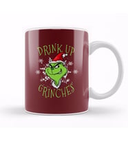 Drink Up Grinches Kupa Bardak Porselen