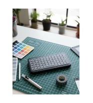 RGB Aydınlatmalı Mini Bluetooth Klavye Uzun Süreli Kullanım