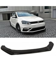 Vw Polo Mk5 Gtı Tampon Ön Lip Plastik Parlak Siyah karlık-ön-ek-bodykit 2014 2015 2016 2017