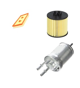 Volkswagen Eos 1.6 FSI Benzinli 2006-2008 3Lü Hava + Yağ F. + Yakıt Filtre