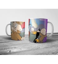 Pixxa Elmer Fudd Bugs Bunny Kupa Bardak Model 2